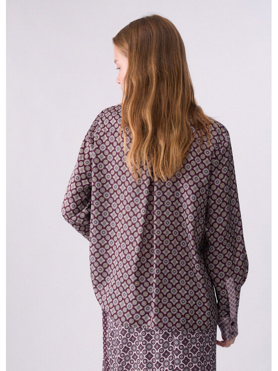 Liu Jo Liu Jo Camicia WF6198TS531L9217 Viola Regular Fit