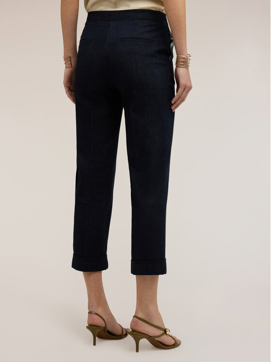 Motivi Motivi Jeans P451Q004463N034 Blu Cropp Fit