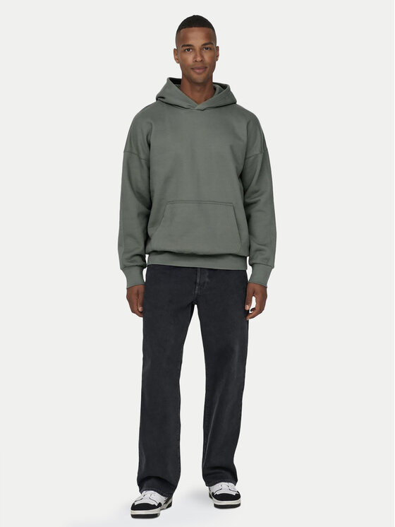 Only & Sons Only & Sons Jeansy Fade 22026778 Czarny Loose Fit
