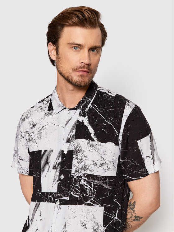 Camicia MSH-48METAMORPH Grigio Regular Fit