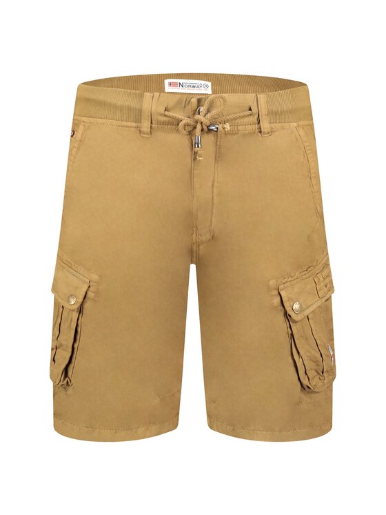 Geographical Norway Geographical Norway Bermudy SY1623H/GN-Kaki Khaki Regular Fit