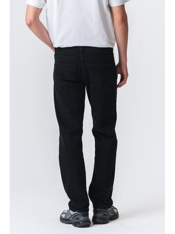 TeeShoppen TeeShoppen Jeansy 'Basic Collection' Czarny Relaxed Fit