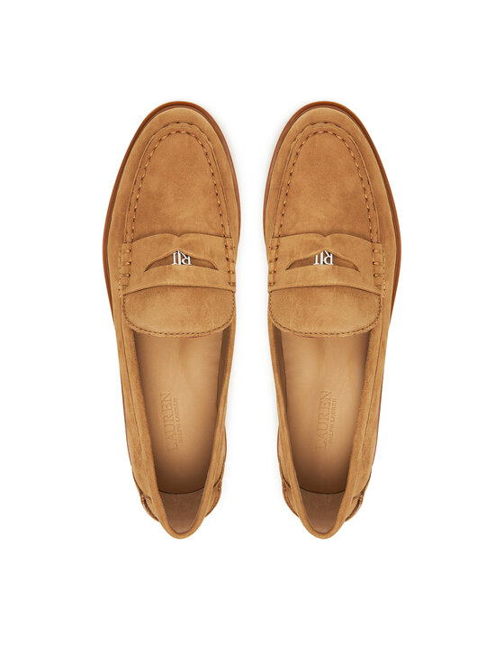 LAUREN RALPH LAUREN LAUREN RALPH LAUREN Čevlji brez vezalk Marli 802974357001 Rjava