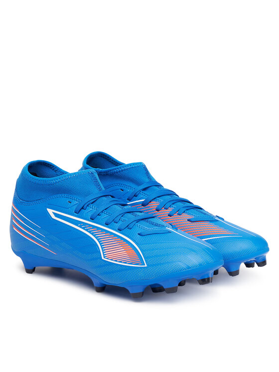 Puma Puma Buty do piłki nożnej Ultra 6 Play+ Fg/Ag 108548 01 Niebieski