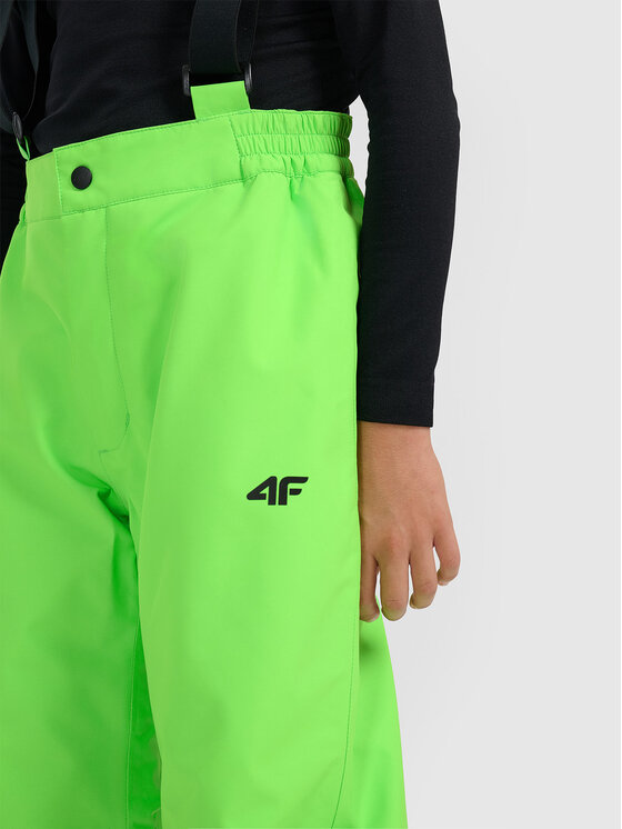 4F 4F Spodnie narciarskie SKI CLASSIC Zielony Regular Fit