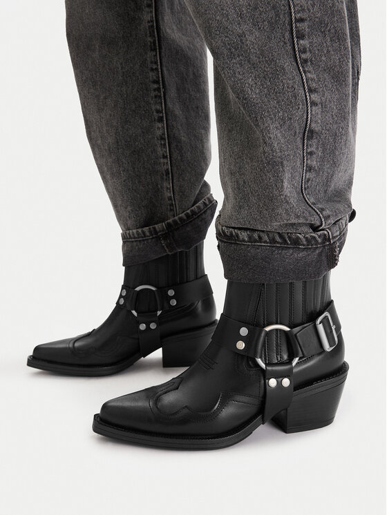 Badura Cizme și botine cowboy EO-BAILE-07100-25 Negru