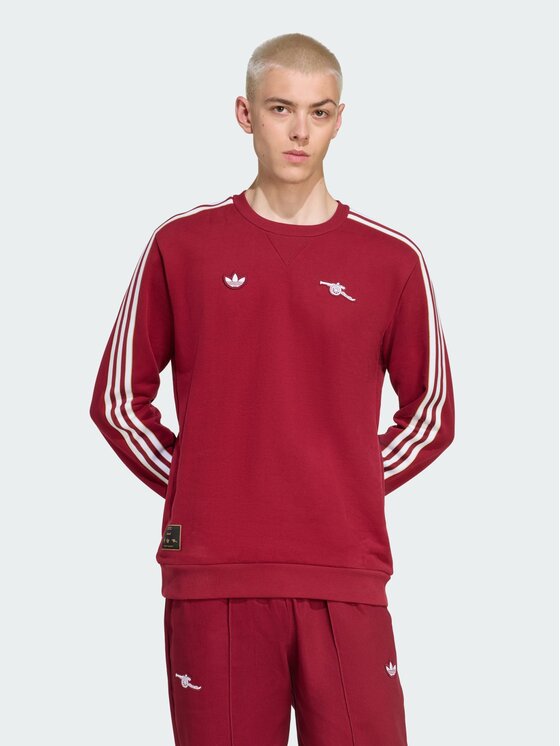 adidas adidas Bluza Arsenal Terrace Icons Czerwony Regular Fit
