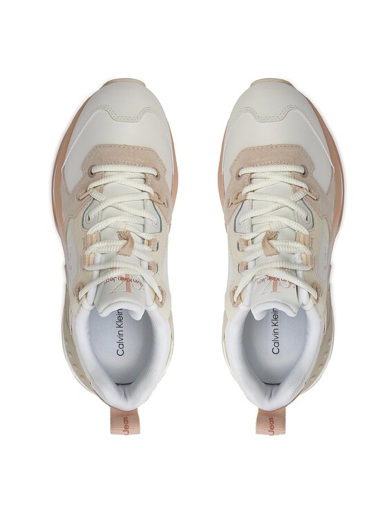 Calvin Klein Jeans Calvin Klein Jeans Sneakers Chunky Comfair Low Mix Dif Wn YW0YW01434 Bianco