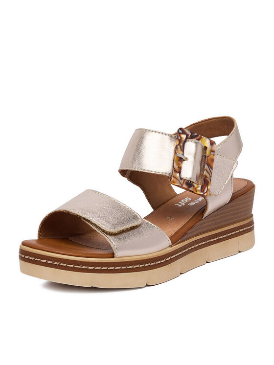 Remonte Remonte Sandalen CEO-D2L53-90 Goldfarben