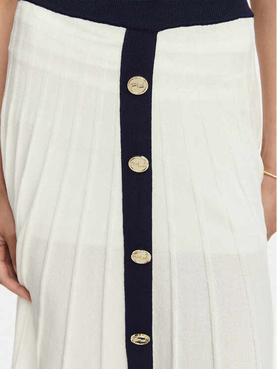 Artigli Artigli Plisēti svārki ACGO004493 Balts Regular Fit