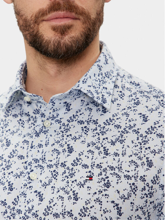 Tommy Hilfiger Tommy Hilfiger Πουκάμισο MW0MW35324 Μπλε Regular Fit