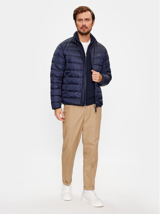 Gant Gant Pehelykabát Light Down Jacket 7006298 Sötétkék Regular Fit