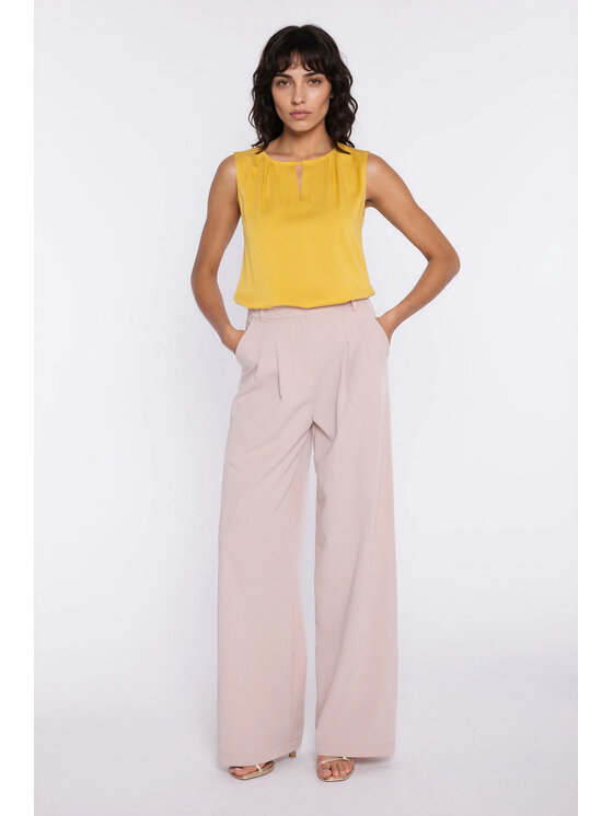 NIFE NIFE Halenka B225 Žlutá Regular Fit