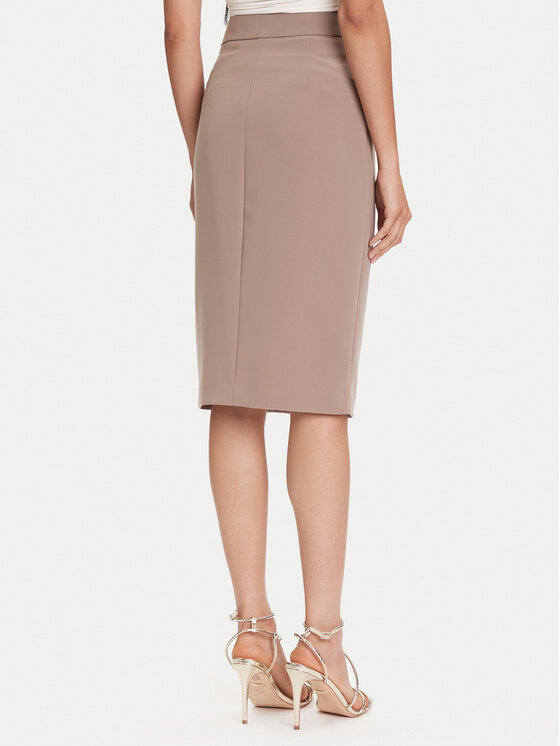 Marciano Guess Marciano Guess Midi szoknya 5YGD07 7357A Bézs Regular Fit