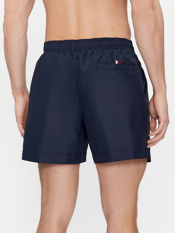 Tommy Hilfiger Tommy Hilfiger Szorty kąpielowe UM0UM03258 Granatowy Regular Fit