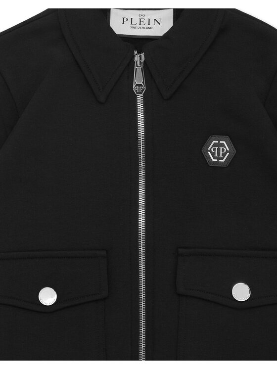 PHILIPP PLEIN PHILIPP PLEIN Kurtka puchowa 28275 Czarny Basic Fit