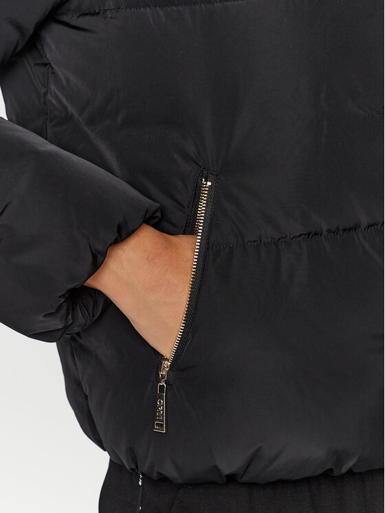 Liu Jo Liu Jo Μπουφάν μεταβατικό TF3142 T3552 Μαύρο Regular Fit