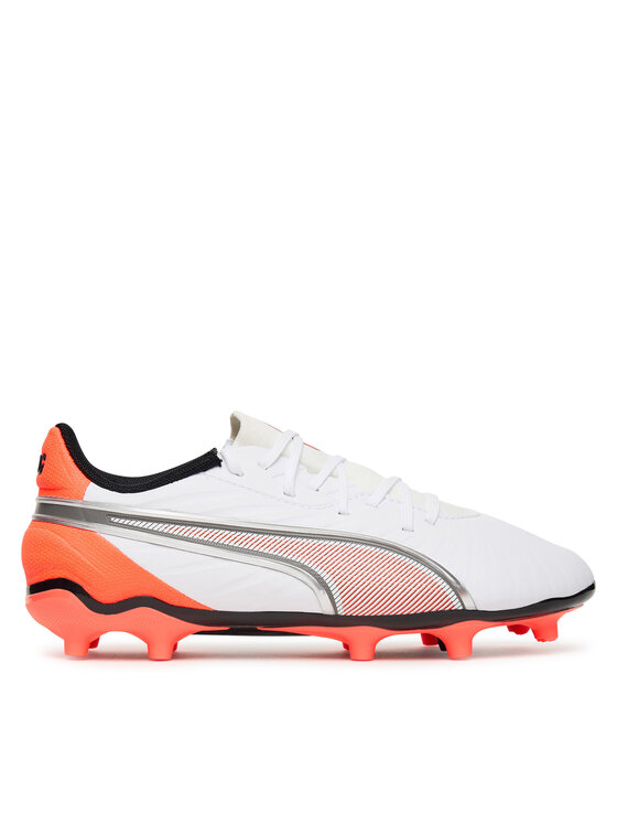 Puma Puma Boty na fotball King Match Fg/Ag Jr 108837 01 Bílá