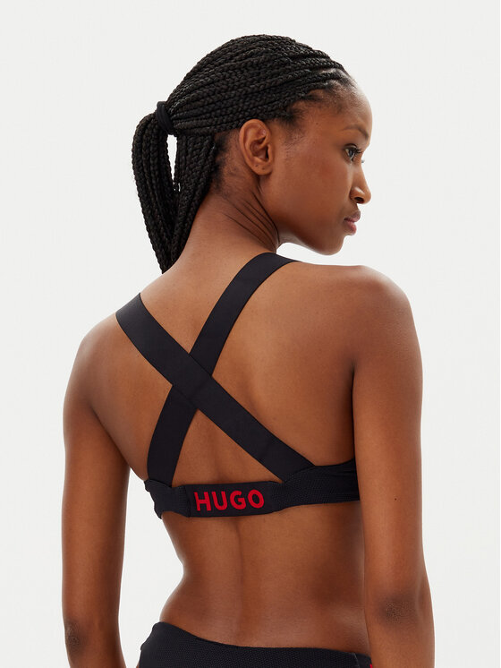 HUGO HUGO Bikini felső Dotti 50540225 Fekete