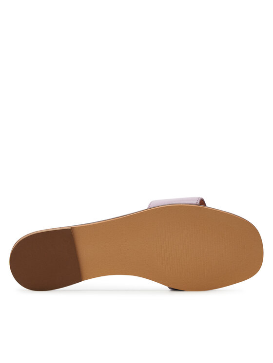 TWINSET TWINSET Klapki 241TCP12A Fioletowy