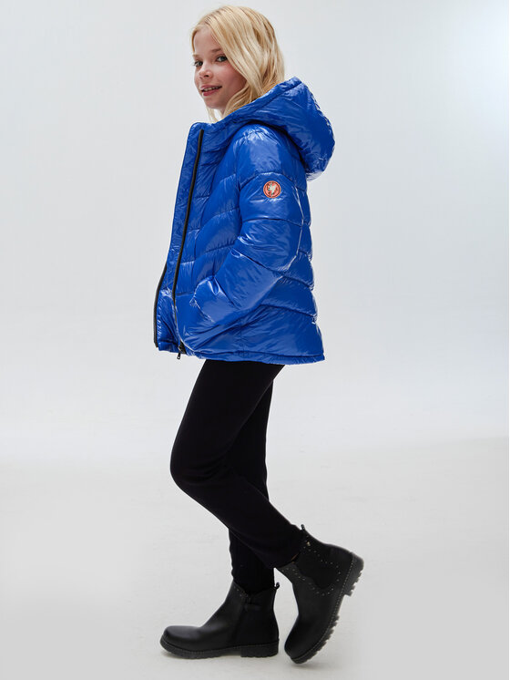 Mayoral Mayoral Kurtka zimowa 7.417 Niebieski Regular Fit