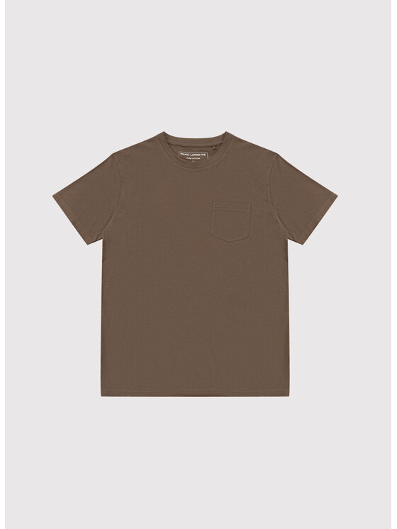 Pako Lorente Pako Lorente T-Shirt P26SF-TT-004 Brązowy Regular Fit