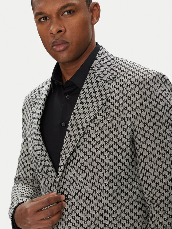KARL LAGERFELD KARL LAGERFELD Sakko 155106 553115 Grau Regular Fit