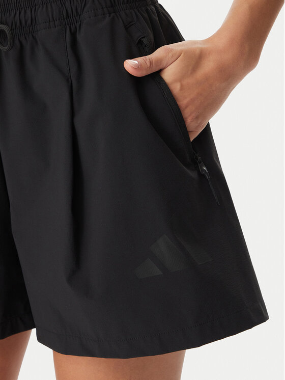 adidas adidas Sportske kratke hlače Z.N.E. KD8459 Crna Loose Fit