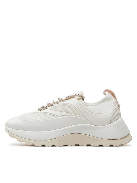 Calvin Klein Calvin Klein Tenisice Runner Lace Up Caging HW0HW01900 Bijela