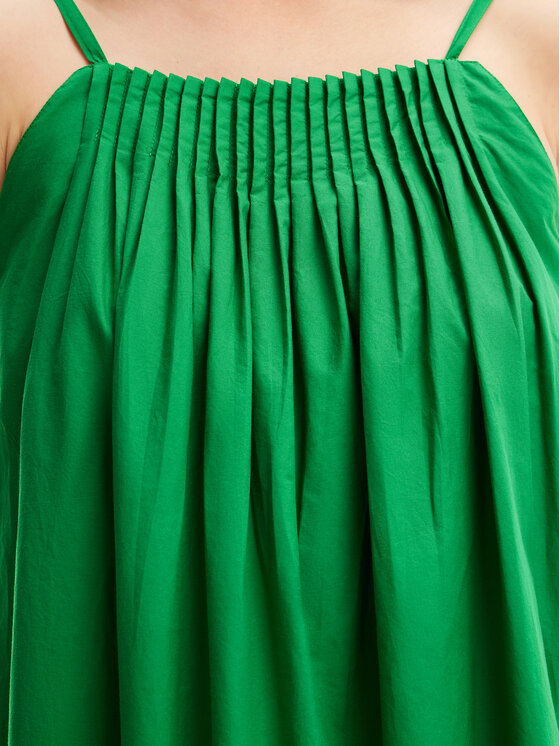 Desigual Desigual Rochie de vară Porland 24SWVW21 Verde Loose Fit