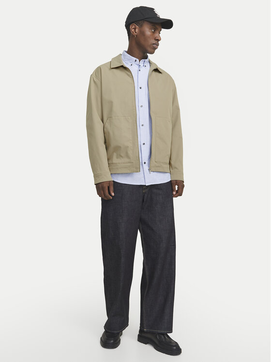 Jack & Jones Jack & Jones Преходно яке Winson Worker 12268717 Бежов Regular Fit