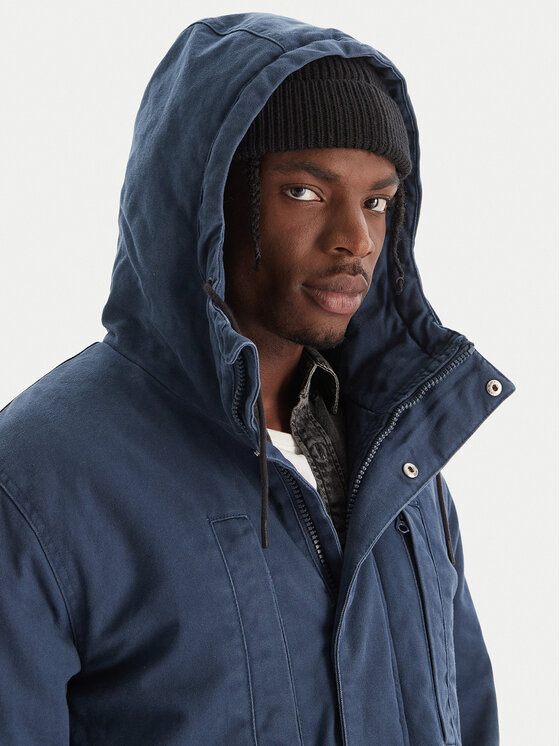 DC DC Parka Juryfield EDYJK03262 Blu scuro Regular Fit