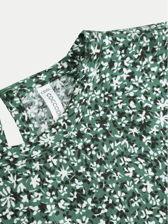 Coccodrillo Coccodrillo Rochie de zi ZC4128101SGJ Verde Regular Fit