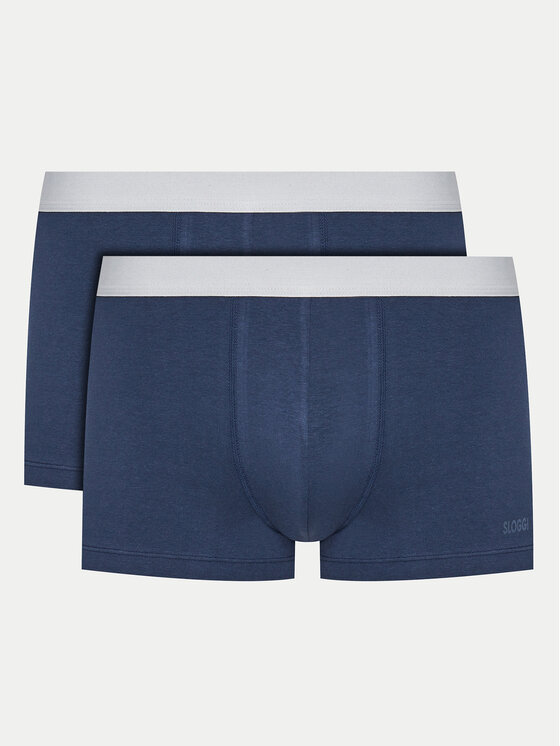 Sloggi Set 2 perechi de boxeri 10218013 Bleumarin