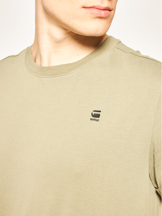 G-Star Raw G-Star Raw Tričko Sustainable D16396-B353-2199 Zelená Relaxed Fit