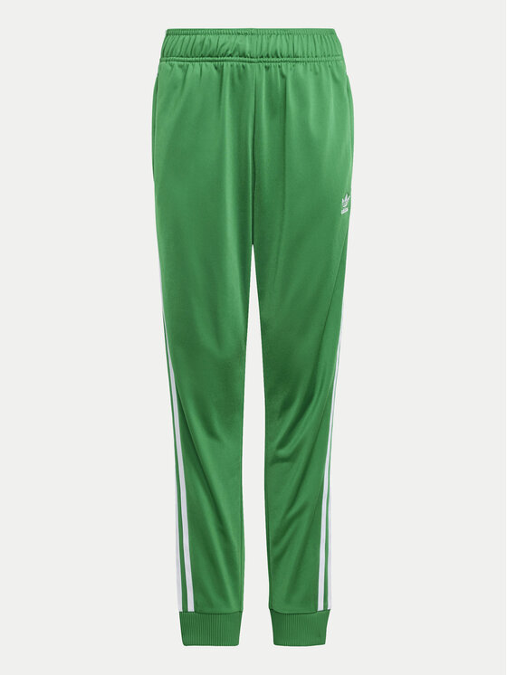adidas adidas Pantaloni trening adicolor SST IY7461 Verde Regular Fit