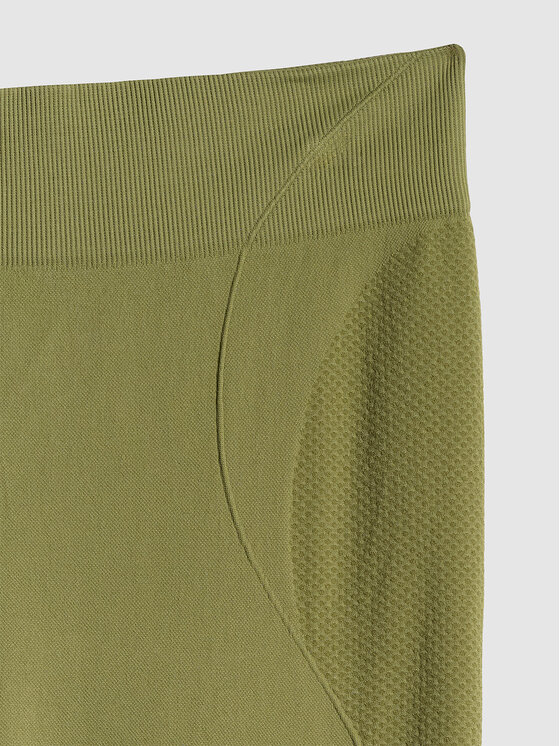 4F 4F Legginsy SOLAR PUNK Khaki Slim Fit
