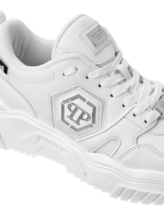 PHILIPP PLEIN PHILIPP PLEIN Sneakers New Predator FAES USC0837 PTE003N Bianco