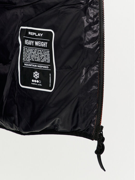 REPLAY REPLAY Télikabát M8183A.000.84174 Narancssárga Regular Fit
