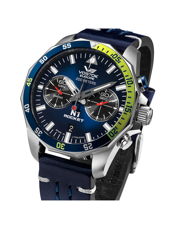 Vostok Europe Vostok Europe Zegarek 6S21-225A708 Niebieski