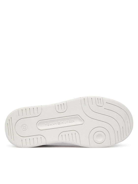 Tommy Hilfiger Tommy Hilfiger Sneakersy Low Cut Sneaker T3X9-34359-1355 M Bílá