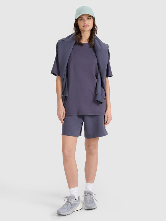 4F 4F T-Shirt UNISEX Szary ciemny Oversize