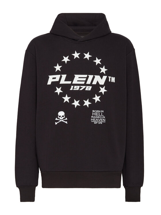PHILIPP PLEIN PHILIPP PLEIN Bluza 3021 Czarny Regular Fit
