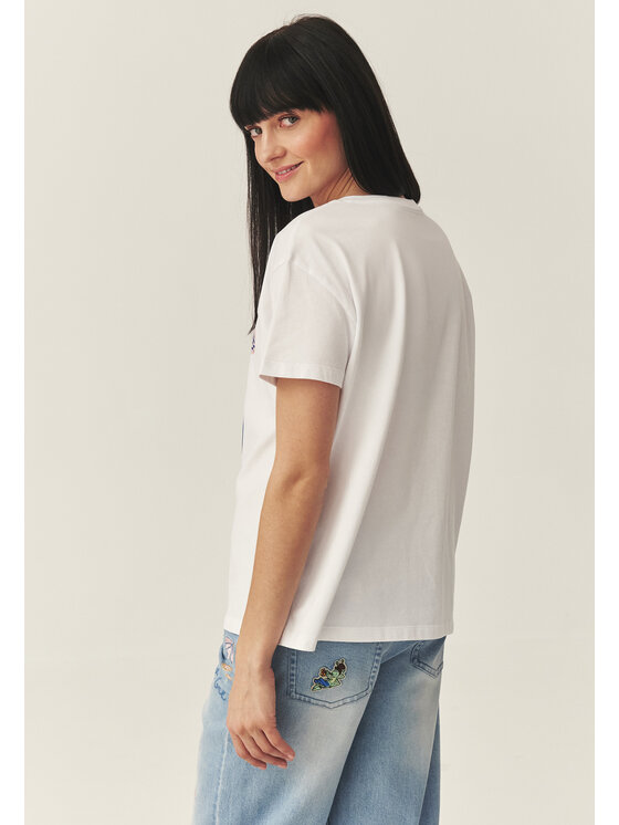 TATUUM Tatuum T-Shirt CARLA Bílá Classic Fit