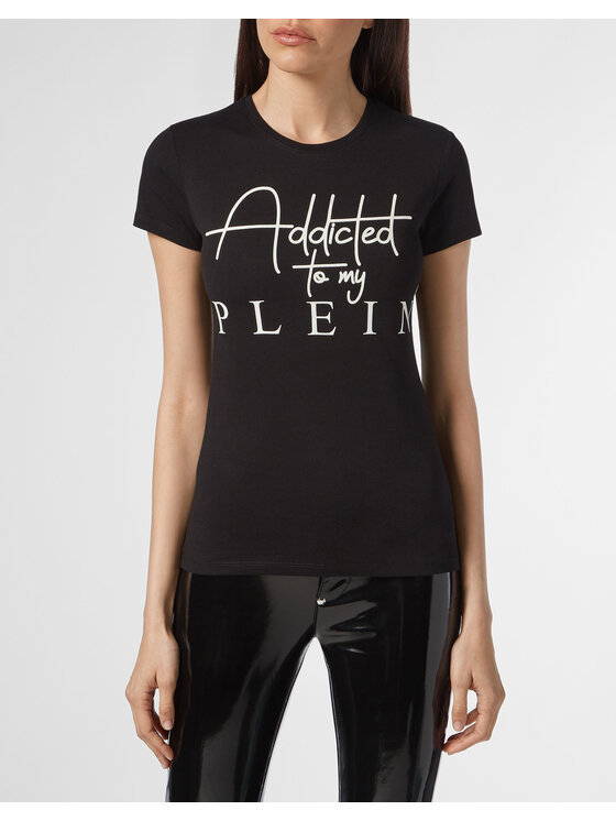 PHILIPP PLEIN PHILIPP PLEIN T-Shirt 21999 Czarny Regular Fit