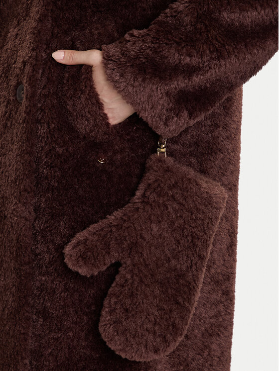 Rinascimento Rinascimento Kožuch CFC0122221003 Hnedá Regular Fit