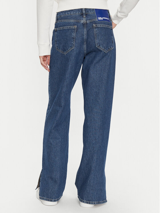 Karl Lagerfeld Jeans Karl Lagerfeld Jeans Džínsy 246J1118 Tmavomodrá Relaxed Fit