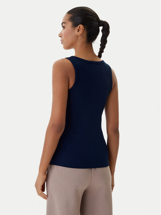 Guess Guess Top V4YP06 K8RT2 Dunkelblau Regular Fit