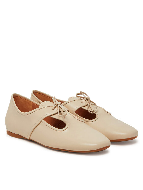 Balagan Balagan Halbschuhe Parpar Écru