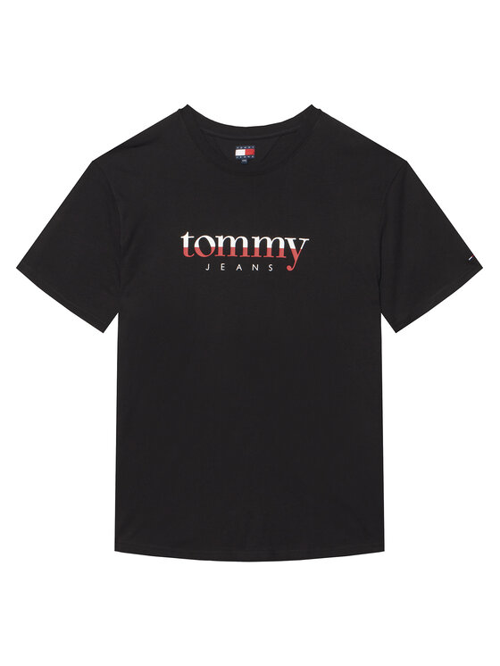 Tommy Jeans Tommy Jeans Tricou DM0DM21978 Negru Regular Fit